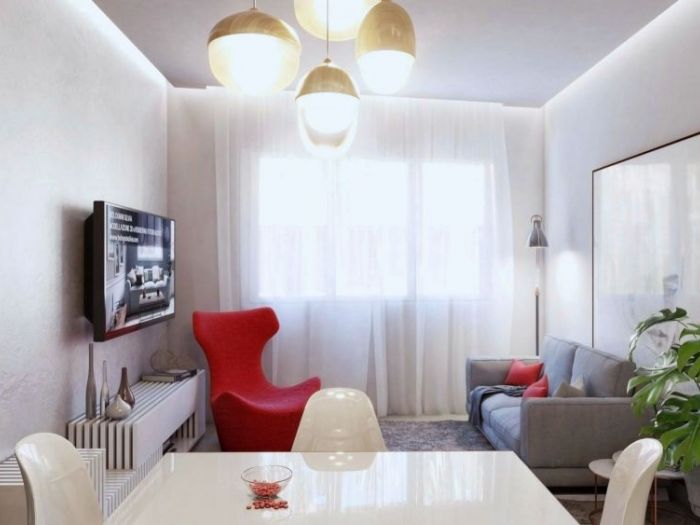 Archisio - Bolognini Silvia - Progetto Renders ristrutturazione bilocale bologna centro