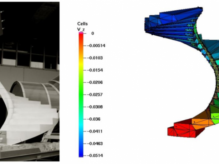 Archisio - Ateliers Romeo - Progetto Prima scala post tensionale in pietra massiccia
