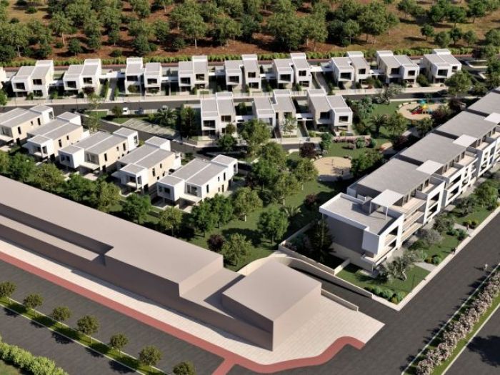 Archisio - Gianluigi Sylos Labini - Smn Architetti - Progetto Borgo della rovere Complesso residenziale in costruzione in adelfia Bari Ville ed edifici residenziali plurifamiliari