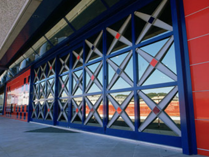 Archisio - Imaf srl - Progetto Prodotti industriali cabine insonorizzate cancelli scale facciate continue infissi nastri in alluminio produzioni speciali strutture in acciaio tettoie e pensiline