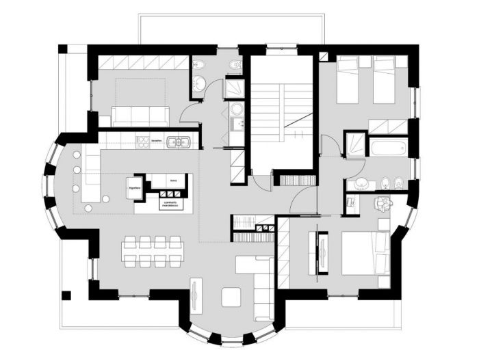 Archisio - Quasark675 - Progetto Casa md molveno tn