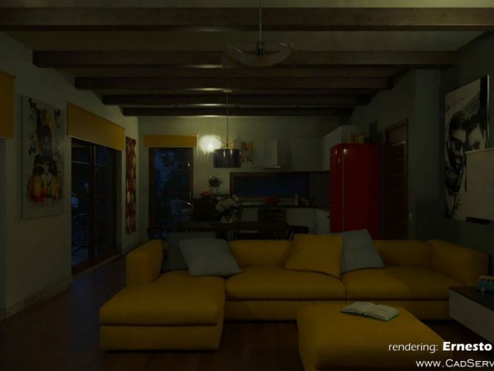 Archisio - Cad Service Di Ernesto Di Gregorio - Progetto Rendering e tour virtuale nuovo fabbricato in ceraso sa