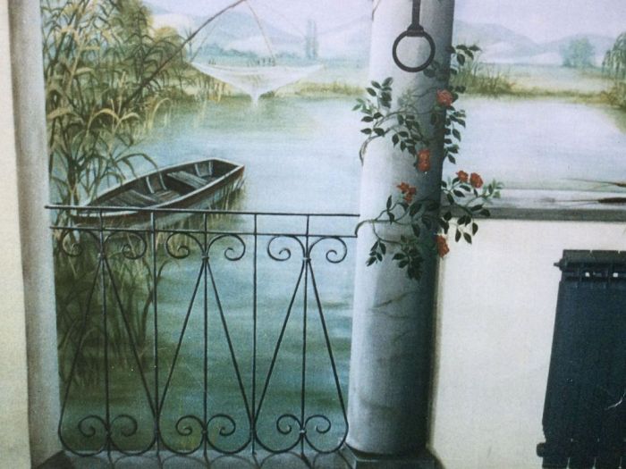 Archisio - Elisabetta Maestripieri - Progetto Parete dipinta a trompe loeil