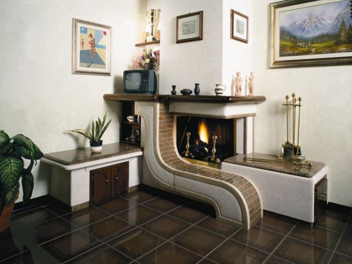 Archisio - Carpenteria Fabbro Alma - Progetto Marmo per camini