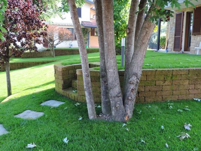 Archisio - Rizzi Giardini - Progetto Giardini con terrazzamenti in tufo