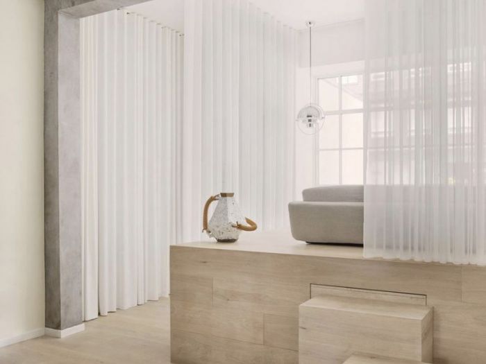 Archisio - Isidera - Progetto Laboratorio sartoria e tappezzeria milano