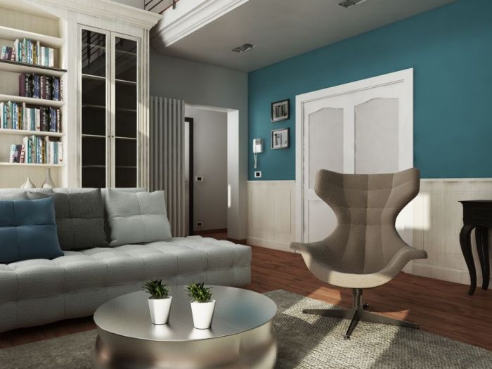 Archisio - Archirender3d - Progetto Ristrutturazione appartamento duplex