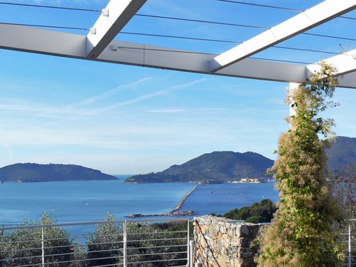 Archisio - Maurizio Grassi - Architetto - Progetto Villa nel golfo di la spezia