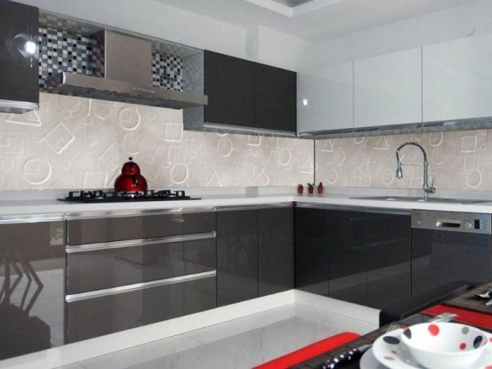 Archisio - Citti Serramenti Infissi Cristalli - Progetto Schienali per cucine in vetro