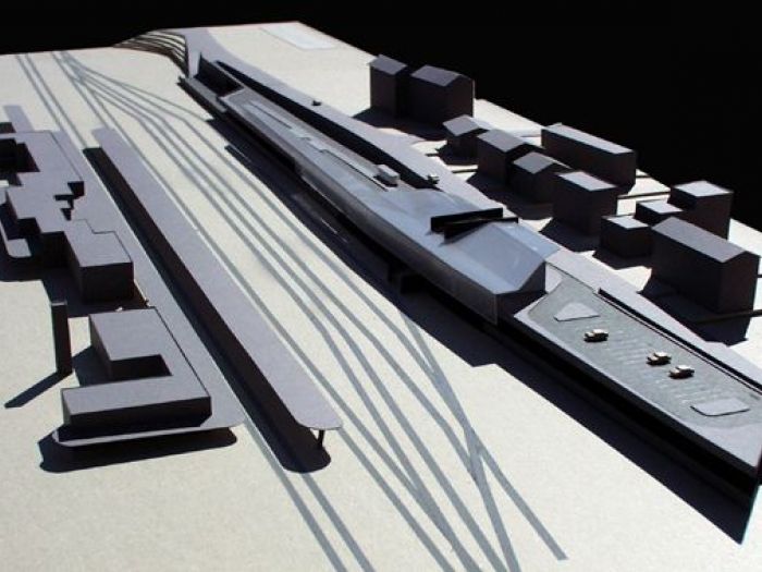 Archisio - Andrea Stipa - Progetto Stazione degli autobus di siena 1a proposta