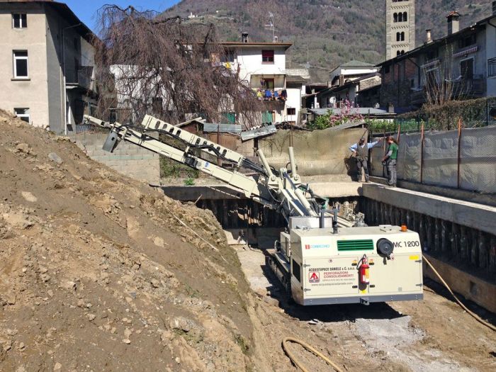 Archisio - Acquistapace Daniele Snc - Progetto Micropali e tiranti