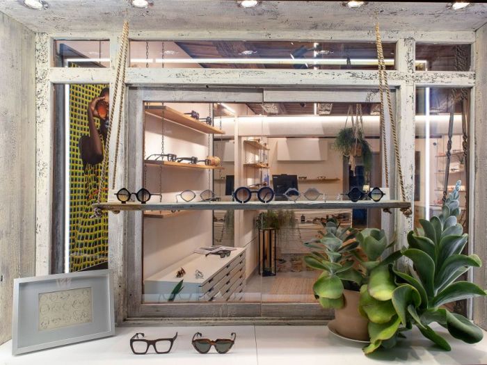 Archisio - Marina Chiesa - Progetto Negozio di ottica