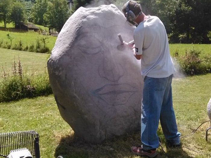 Archisio - Fontane In Marmo Litos - Progetto Realizzazione disegno su pietra