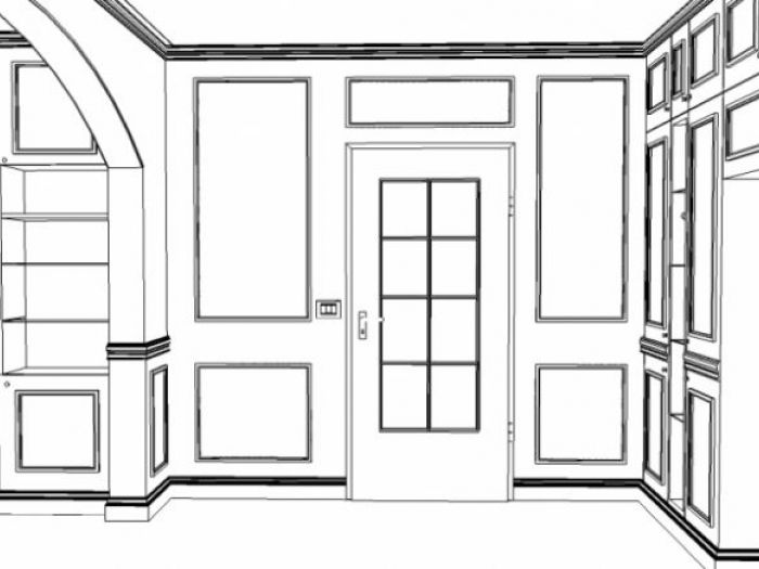 Archisio - Studio Interior Design Berti Daniela srl - Progetto Arredamento boiserie immagine classica