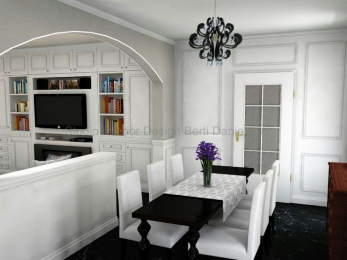 Archisio - Studio Interior Design Berti Daniela srl - Progetto Arredamento boiserie immagine classica