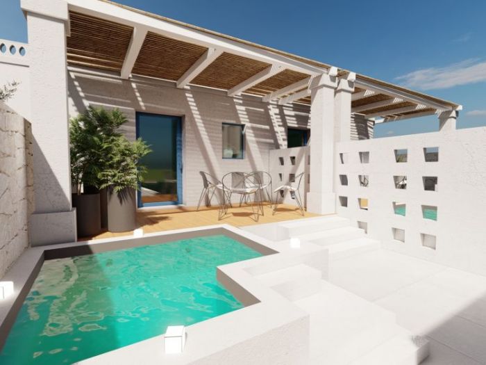 Archisio - Render Real - Progetto Rendering 3d di un casale pugliese