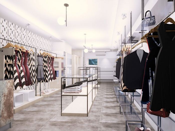 Archisio - Ostuni Giuseppe Pietro - Progetto Arredo abbigliamento