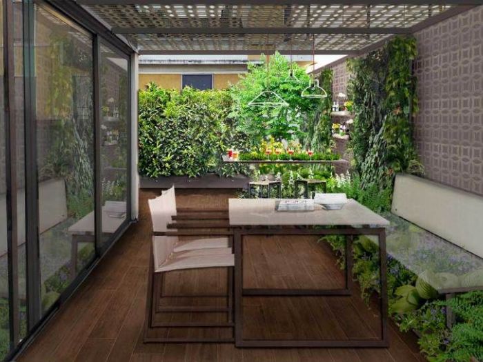 Archisio - Adriana Pedrotti - Progetto Il terrazzo fashion