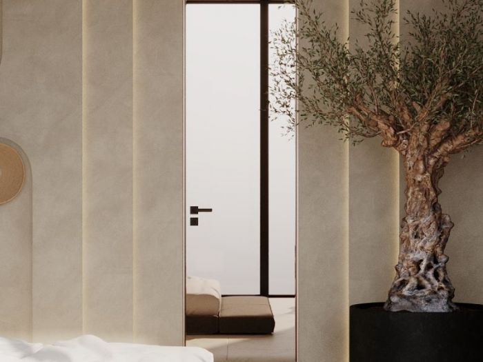 Archisio - Red Head Design - Progetto Camera da letto con spogliatoio