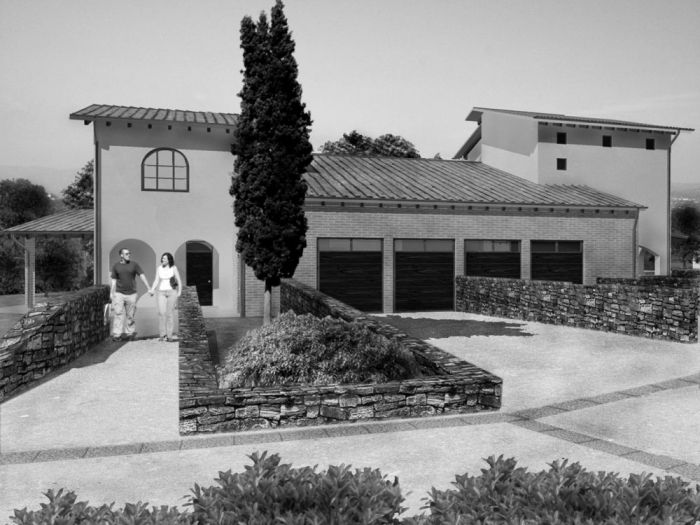 Archisio - Zeno Pucciarchitects - Progetto Complesso residenziale poggio al vento