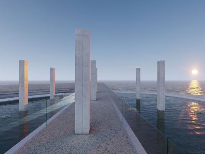 Archisio - Fausto Ferrara - Progetto Tempio delle colonne