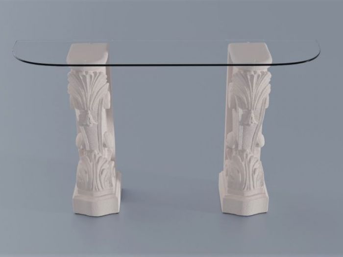 Archisio - Dablec Di Tiziano Moletta - Progetto Consolle da ingresso classica trilusse