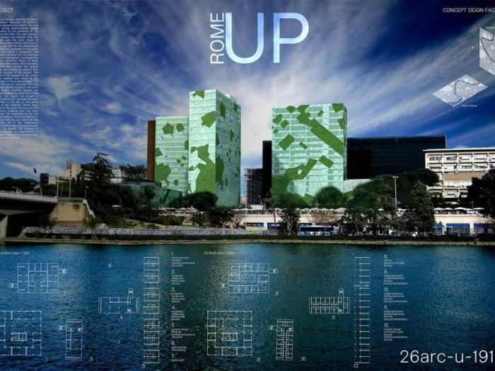 Archisio - Ary Lab - Progetto Riqualifica quartiere eur a roma