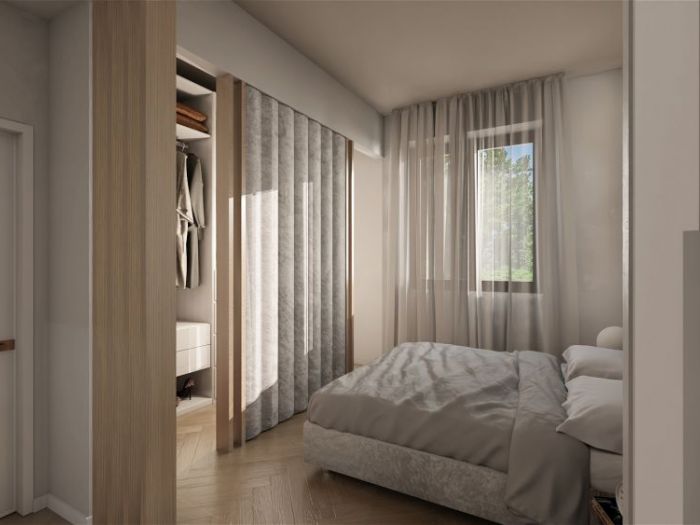 Archisio - Marika Forchia - Progetto Render appartamento milano