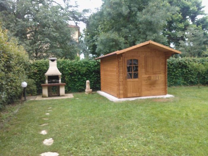 Archisio - Vz Strutture In Legno - Progetto Casetta ad incastro standard in legno di abete massello