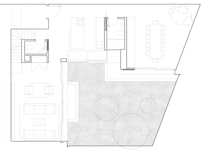 Archisio - Noname Studio - Progetto Alloggiamento del patio
