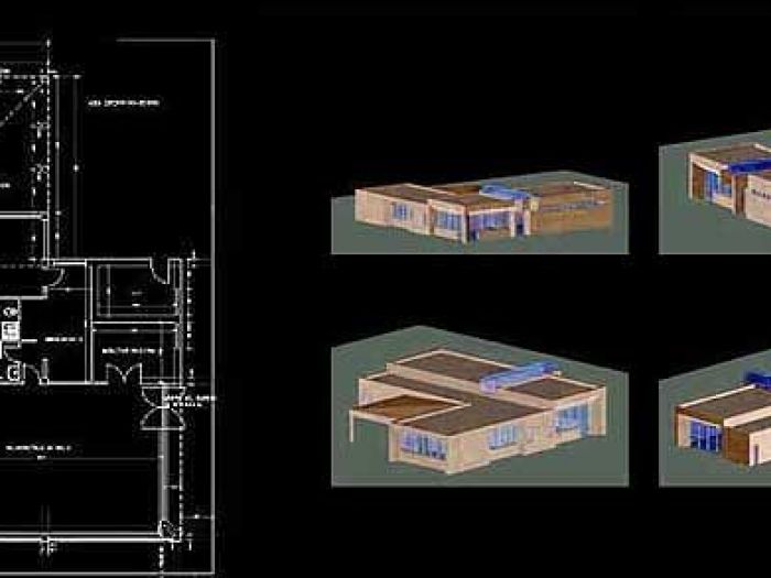 Archisio - Ruggero Lenci - Progetto Concorso per un centro anziani a guidonia localita collefiorito