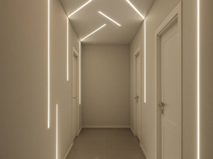 Archisio - Domenico Guadagni - Progetto Diversa distribuzione interna appartamento - napoli na