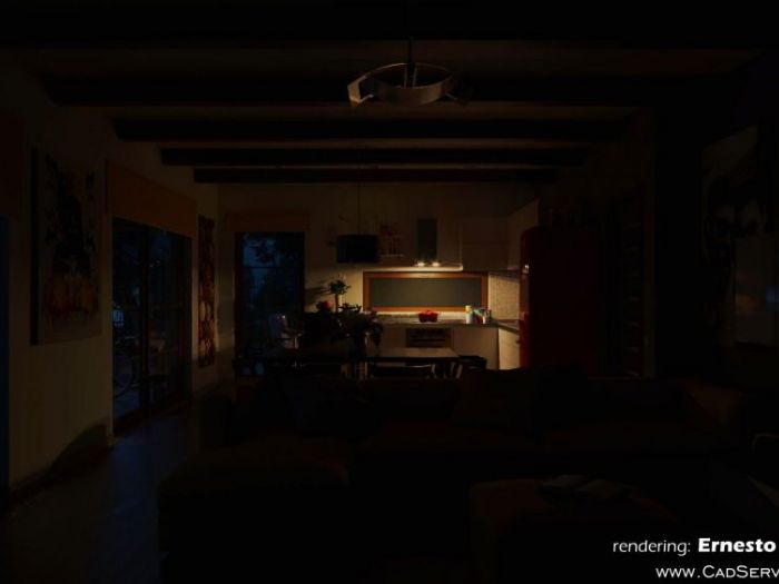 Archisio - Cad Service Di Ernesto Di Gregorio - Progetto Rendering e tour virtuale nuovo fabbricato in ceraso sa