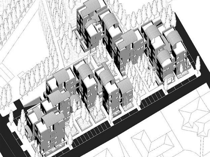 Archisio - Ruggero Lenci - Progetto Nuovi interventi residenziali nella cintura urbana bergamo