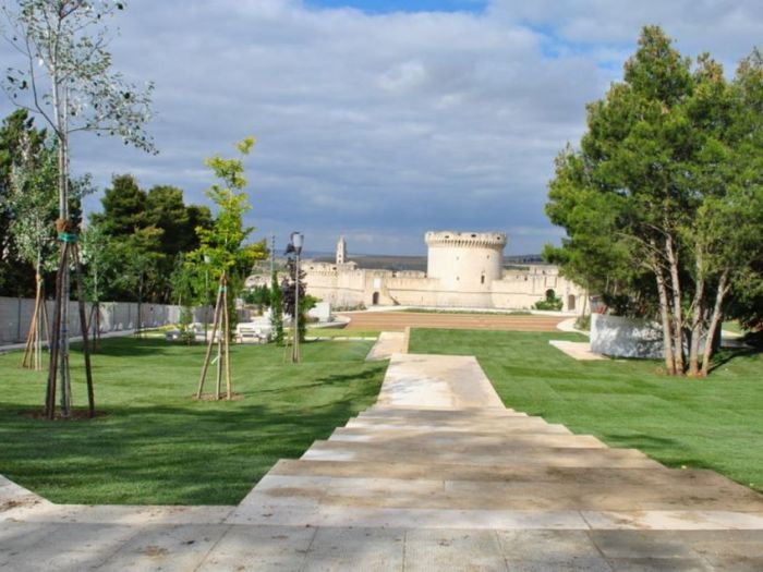Archisio - Artenatura Vivai Saas - Progetto Riqualificazione giardino castello citt di matera