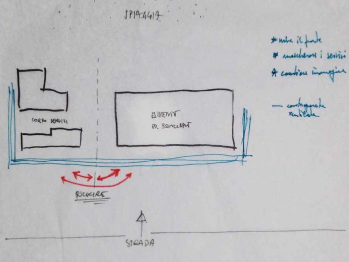 Archisio - Studio Ferretti - Progetto Stabilimento balneare ippocampo