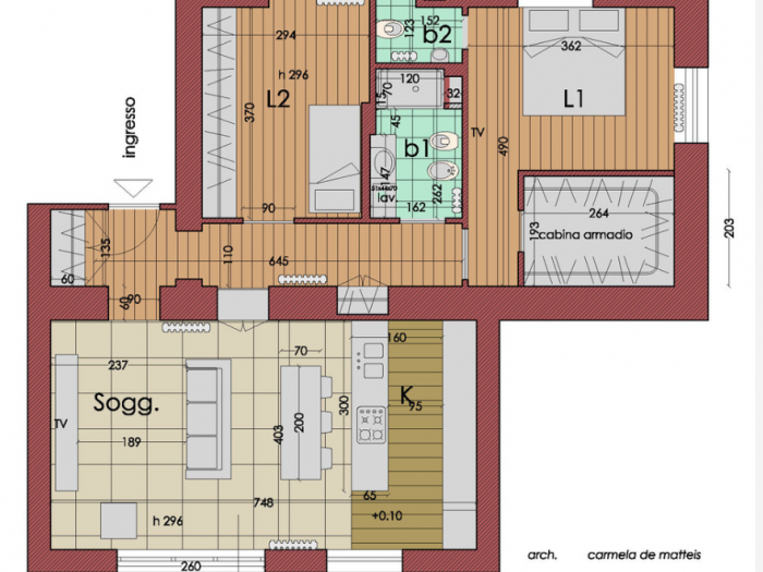 Archisio - Carmela De Matteis - Progetto Casa di martino