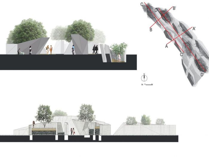 Archisio - Plasma Studio - Progetto Sunken garden