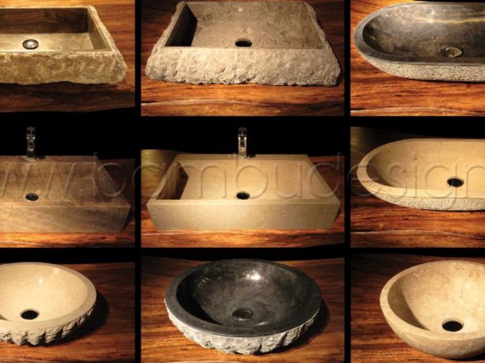 Archisio - Bambu Design - Progetto Lavabi marmo