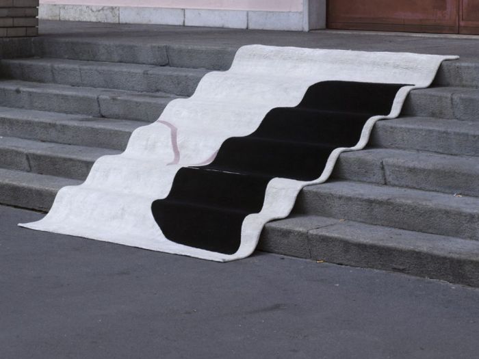 Archisio - Karpeta - Progetto Nodi antique rose and black