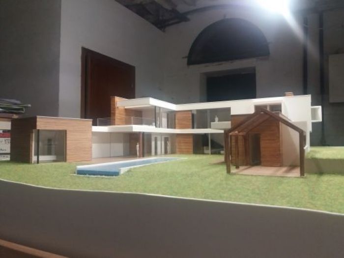 Archisio - Plastici Rocchi - Progetto Plastico villa san mauro