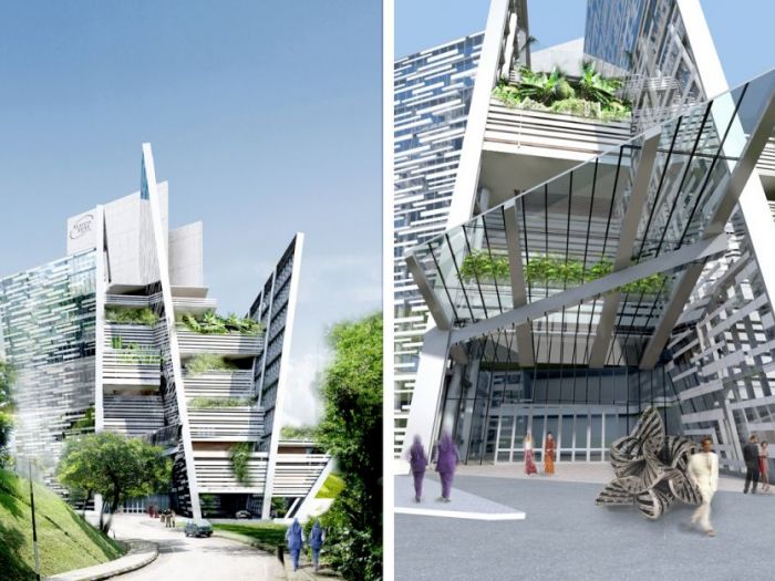 Archisio - Bicuadro - Progetto Accademia delle scienze della malesia kuala lumpur