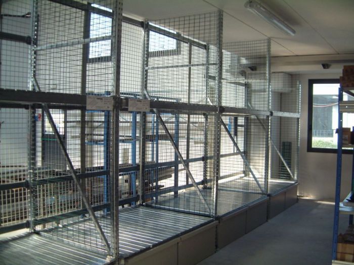 Archisio - Castellani srl - Progetto Scaffalature metalliche industriali portapallets