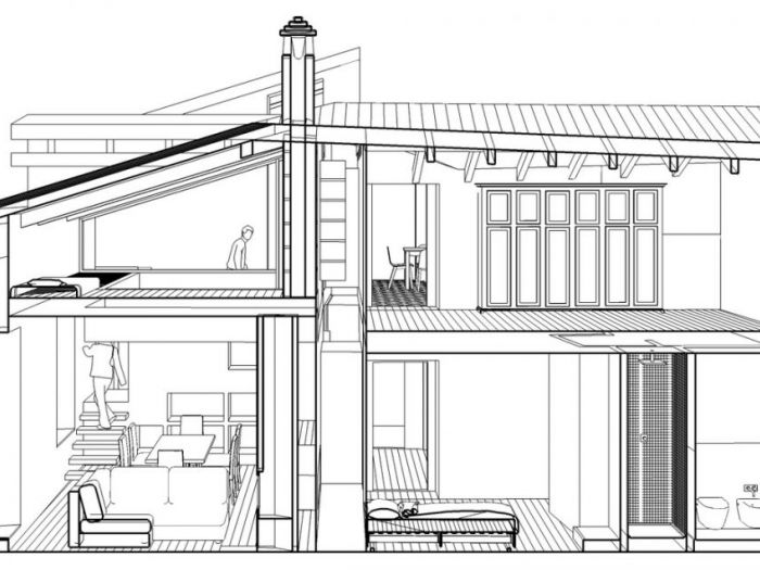 Archisio - Alessandro Eletto - Progetto Baa appartamento con attico