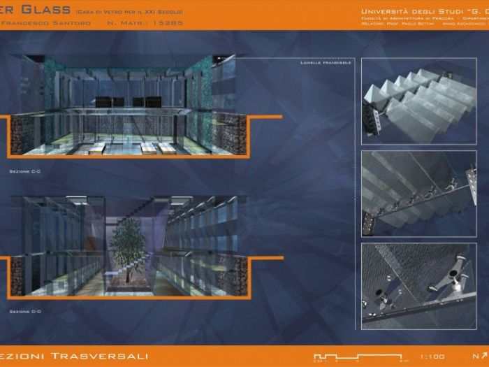 Archisio - Daniele Francesco Santoro - Progetto Glass under glass