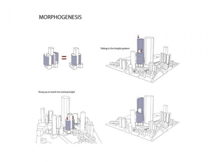 Archisio - Plasma Studio - Progetto Dalian diamond tower