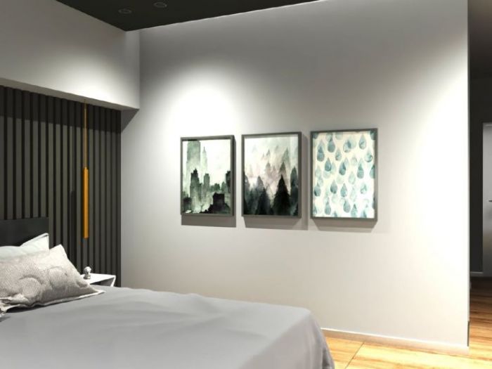 Archisio - Bellomontepensabene - Progetto Progetto tridimensionale di un appartamento di circa mq 20000