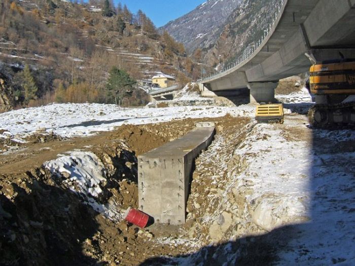 Archisio - Acquistapace Daniele Snc - Progetto Opere fluviali