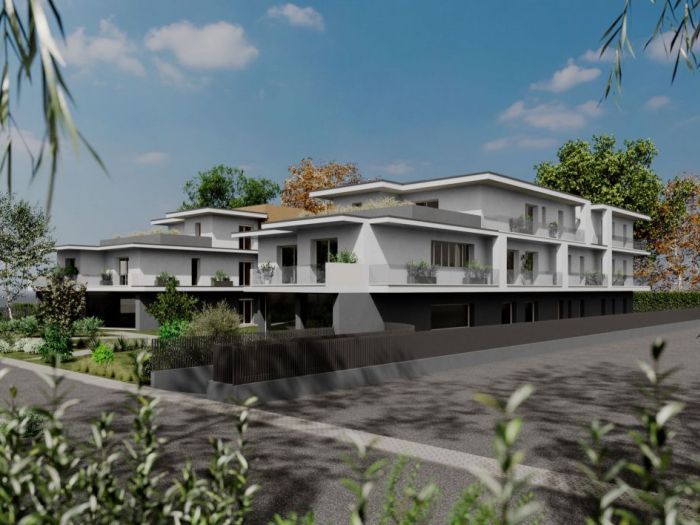 Archisio - Carlo Porcari - Progetto Nuova realizzazione fabbricato condominiale alto livello energetico e sismico