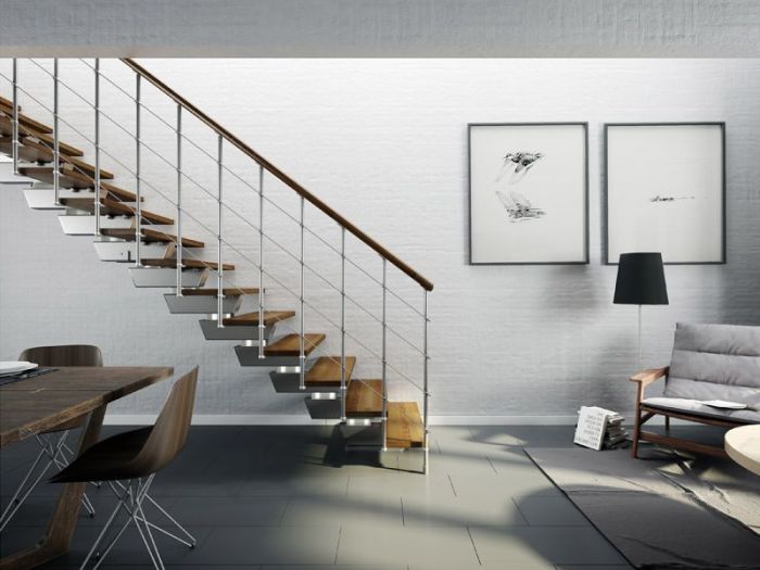 Archisio - Rintal - Progetto Produzione scale autoportanti